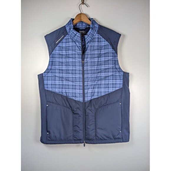 Walter Hagen Vest Men's Size XL Hybrid Performance Golf Quilted Full Zip NEW - Picture 1 of 6